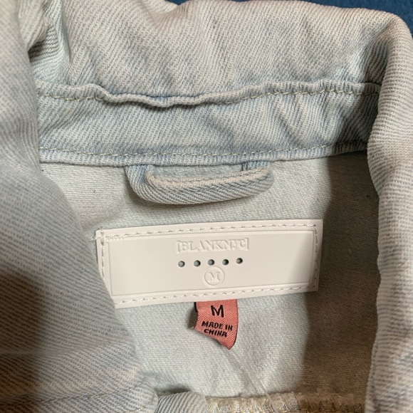 BLANKNYC GIRLS COTTON SIGN YOUR NAME DENIM JACKET - Picture 4 of 6